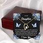 Forever Love Necklace To My Daughter I Love You