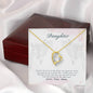 Forever Love Necklace To my daughter-You are the beat of