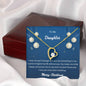 Forever Love Necklace Merry Christmas to my Daughter
