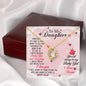 Forever Love Necklace To my Daughter-01
