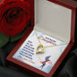 Forever Love Necklace Never feel that - Military Daughter