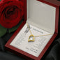 Forever Love Necklace To my daughter-I wish you