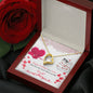 Forever Love Necklace Happy Birthday to a sister