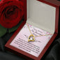 Forever Love Necklace Happy Birthday To my Beautiful Sister