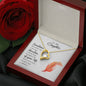 Forever Love Necklace To my daughter-Sometimes the smallest step - new
