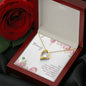 Forever Love Necklace Mommy to be - Snuggled in Your tummy