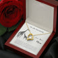 Forever Love Necklace To my daughter-Never forget that I love