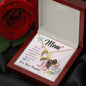 Forever Love Necklace Mom, The love between a mother and her daughter is forever
