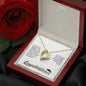 Forever Love Necklace Congratulation-I wish you the strength to face