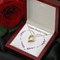 Forever Love Necklace Happy Mother's Day Purple Heart