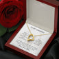 Forever Love Necklace To my daughter-wherever your journey in life