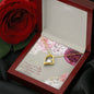 Forever Love Necklace I love you not only for for what you are, but what I am when I am with you. (1)
