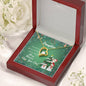 Forever Love Necklace Merry Christmas to my Daughter2