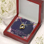 Forever Love Necklace A Mother is someone you laugh with, dream with, and love with all your heart.