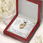 Forever Love Necklace To my Daughter on your Graduation