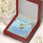 Forever Love Necklace Daughter Love Dad Never Forget
