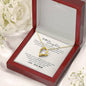 Forever Love Necklace To My Daughter-From Mom