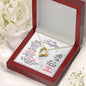 Forever Love Necklace To Daughter Loving and Breathing