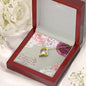 Forever Love Necklace I love you not only for for what you are, but what I am when I am with you. (1)