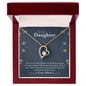 Forever Love Necklace To my Daughter You-are-my-pride