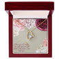 Forever Love Necklace I love you not only for for what you are, but what I am when I am with you. (1)
