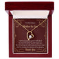 Forever Love Necklace To my Future Mother in Law