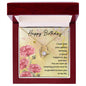 Forever Love Necklace, Happy Birthday