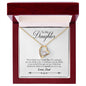 Forever Love Necklace To Daughter from Dad