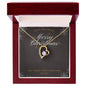 Forever Love Necklace Merry Christmas to my Girlfriend