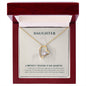 Forever Love Necklace To my daughter-A mother_s treasure