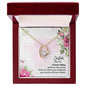 Forever Love Necklace To my Sister A female sibling