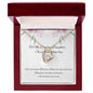 Forever Love Necklace bridal daughter floral