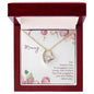 Forever Love Necklace Mommy to be - Snuggled in Your tummy
