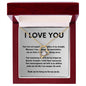 Forever Love Necklace I love you