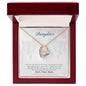Forever Love Necklace To my daughter-You are the beat of