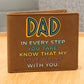 Men's Leather Wallet Dad In Every Step