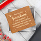 Men's Leather Wallet You are the Sunshine