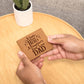 Men's Leather Wallet, A Son's First Hero, A Daughters First Love, Dad