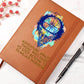 Printed Leather Journal Adventure awaits