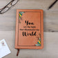 Printed Leather Journal World