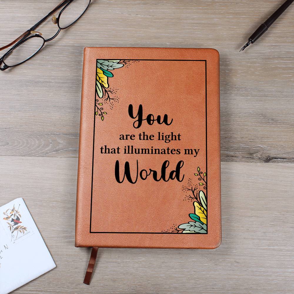 Printed Leather Journal World