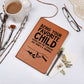 Printed Leather Journal-Favorite Child Father_s Day Leather Journal Design-2