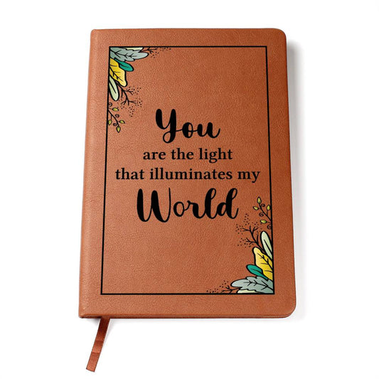 Printed Leather Journal World