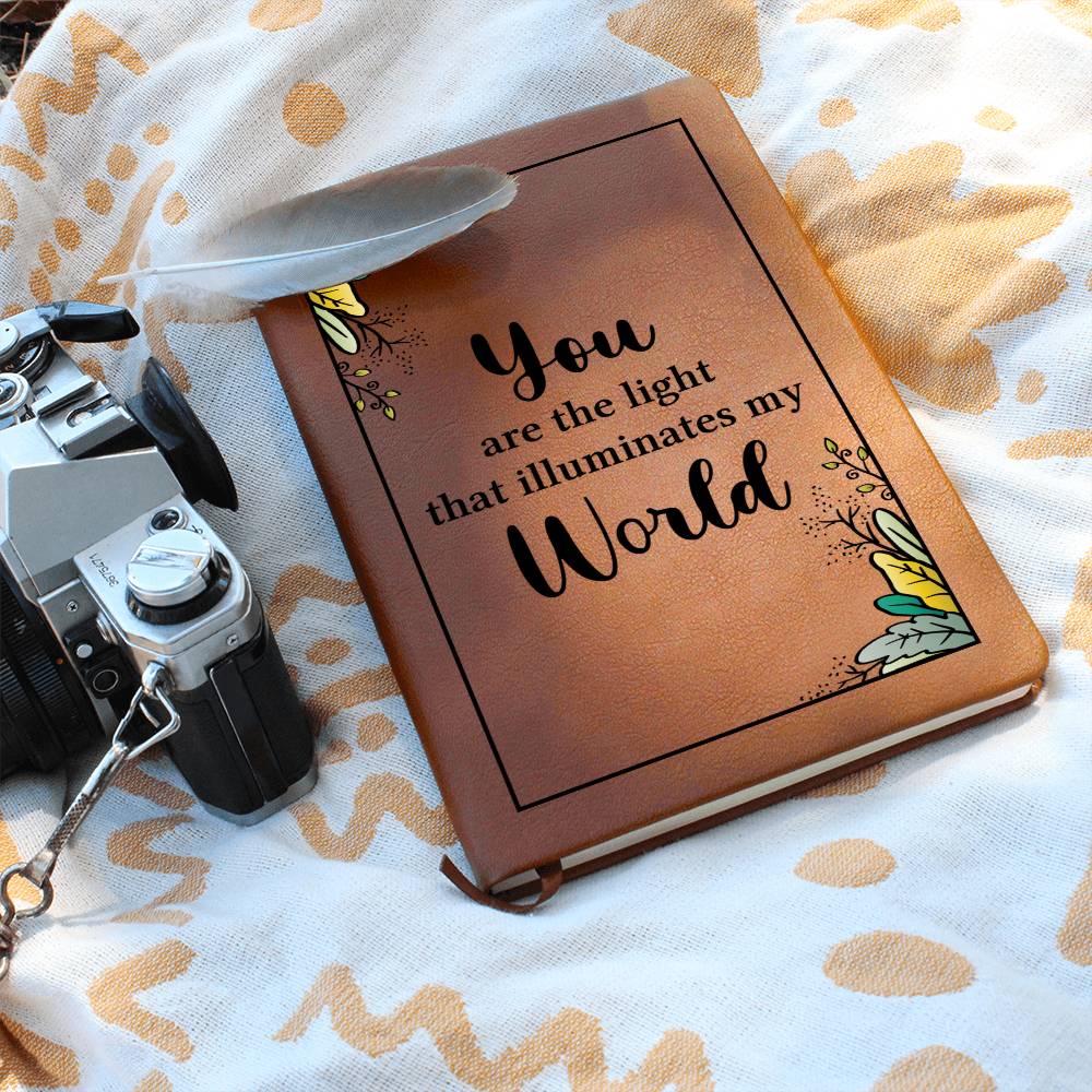 Printed Leather Journal World