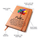 Printed Leather Journal Father