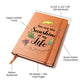 Printed Leather Journal Sunshine
