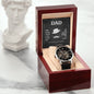 Dad I know you have loved me, Men's Openwork Watch