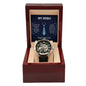 Men's Openwork Watch - Dad, Happy Father's Day