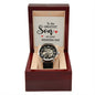 To the greatest son, Men's Openwork Watch