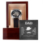 Dad I know you have loved me, Men's Openwork Watch